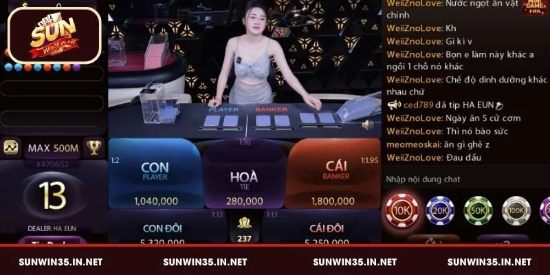 Chiến thuật chơi Baccarat Sunwin thắng lớn
