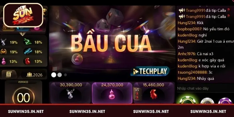 Đôi nét về Bầu Cua Sunwin