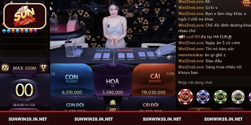 Khái quát về game Baccarat Sunwin